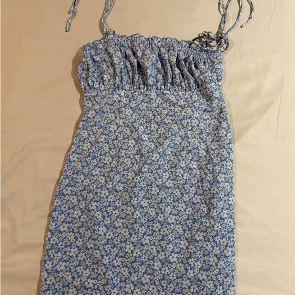 Forever21 Floral Blue Sundress